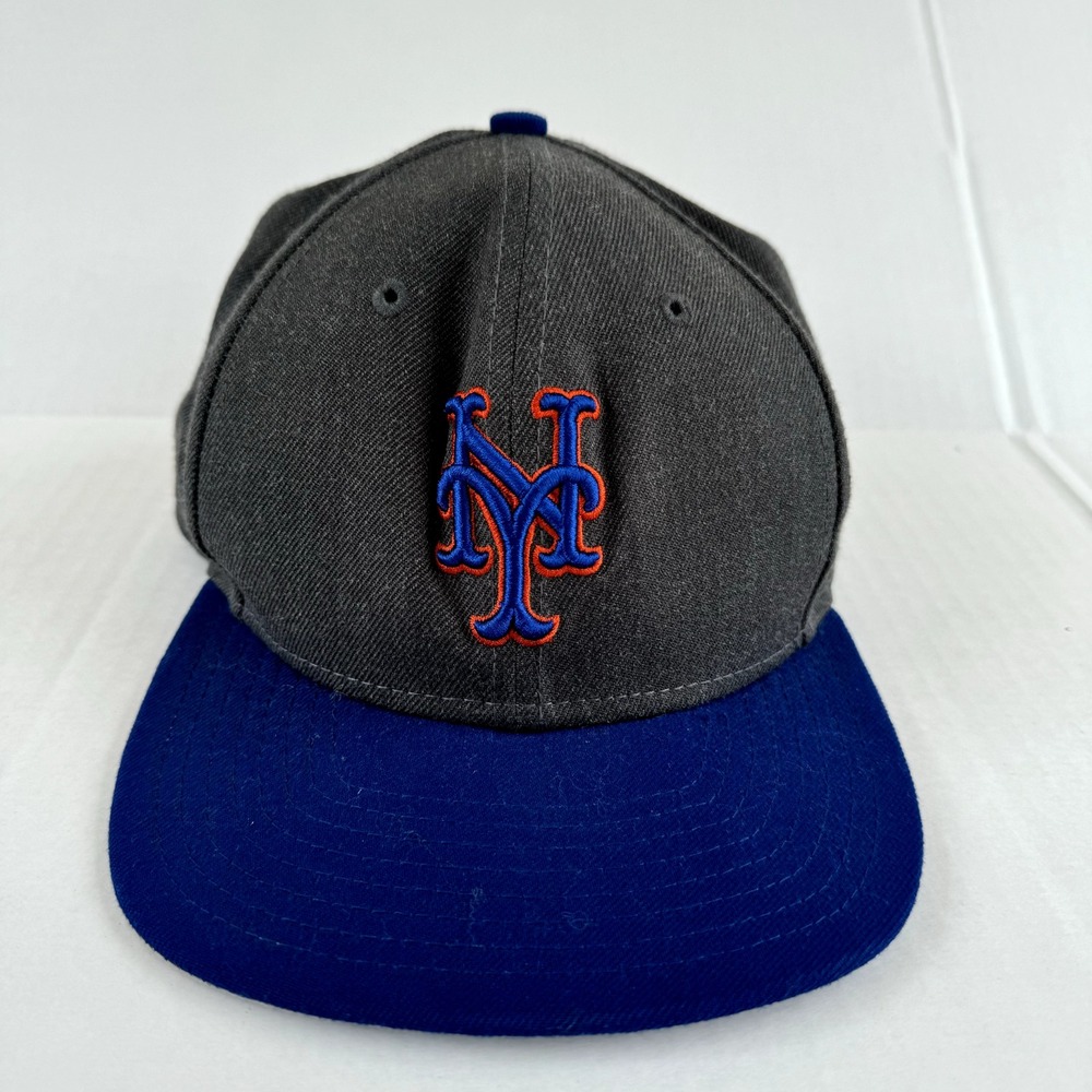 New York Mets Hat Cap Snap Back Grey National League MLB New Era 9 Fifty Mens
